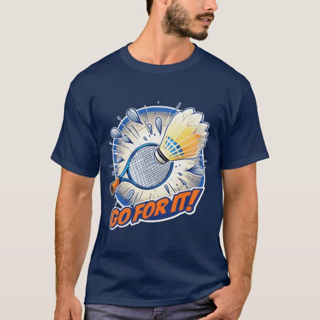 Dégage-Le ! T-shirt de style bande dessinée Badmin (Devant)
