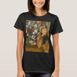 Degas A Woman Seated Beside a Vase of Flowers T-Shirt