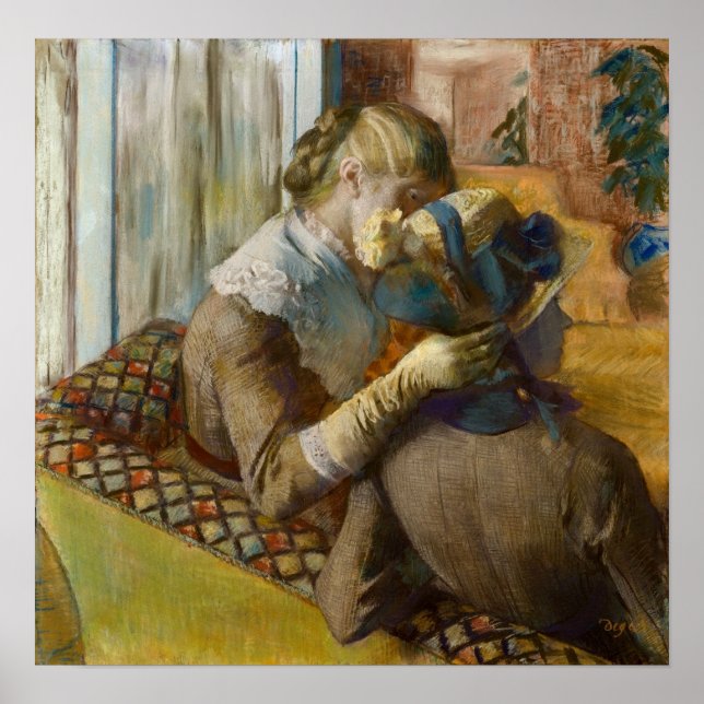 Degas - At The Milliner's Poster (Front)