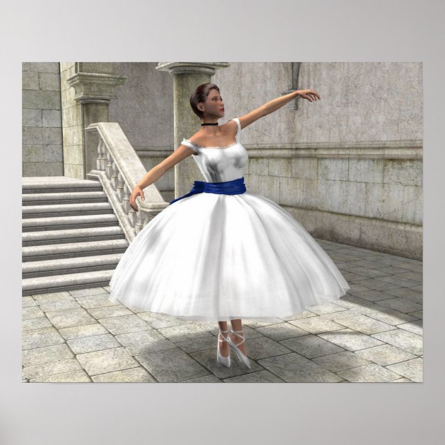 Degas Ballerina Print (Front)