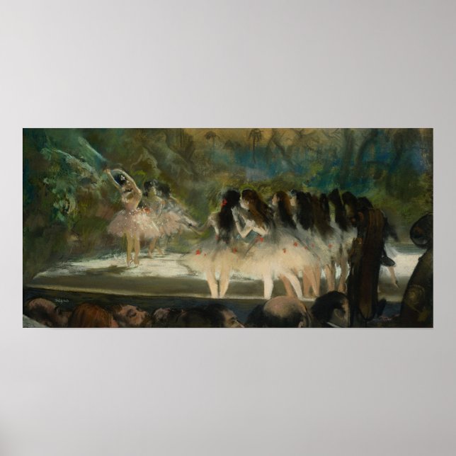 Degas - Ballet At The Paris Opera Poster (Front)