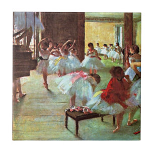 Degas - Ballet School Tile