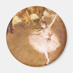 Degas Ballet Star Art Famous Painting Magnet