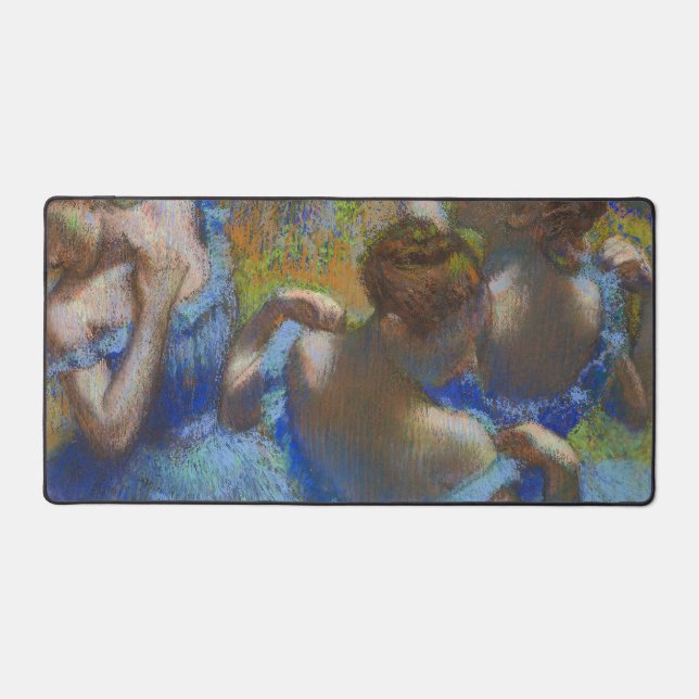 Degas Blue Dancers Pastel Fine Art Masterpiece (Recto)