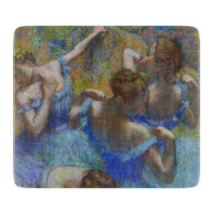 Degas Blue Dancers Pastel Fine Art Masterpiece Cutting Board