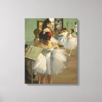 Degas Dance Class Ballet Dancers Ballerina Art