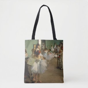 Degas Dance Class Ballet Dancers Ballerina Art Tote Bag