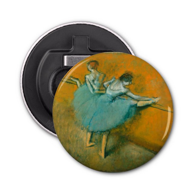 Degas Dancers at the Bar Ballet Bottle Opener (Front)