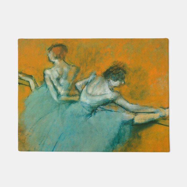 Degas Dancers at the Bar Ballet Doormat (Front)