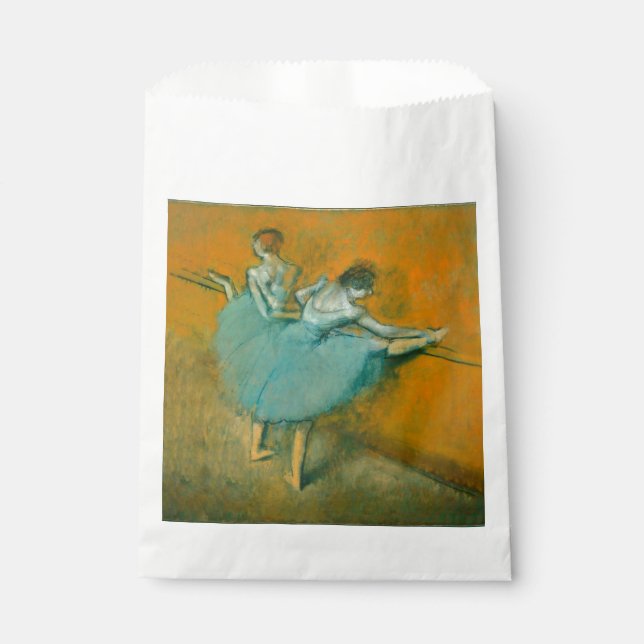 Degas Dancers at the Bar Ballet Favour Bag (Front)