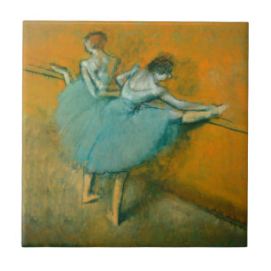 Degas Dancers at the Bar Ballet Tile
