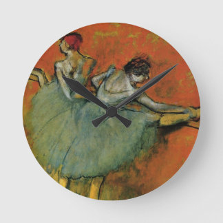 Degas, Dancers at the Barre Wall Clock