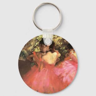 Degas Dancers in Pink Key Chain