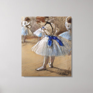Degas Study of a Dancer Canvas Print
