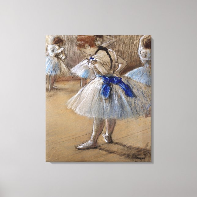Degas Study of a Dancer  Canvas Print (Front)