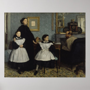 Degas - The Bellelli Family Poster
