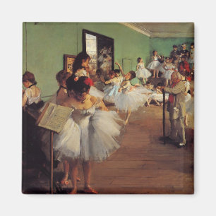 Degas: The Dance Class, 1874 Magnet