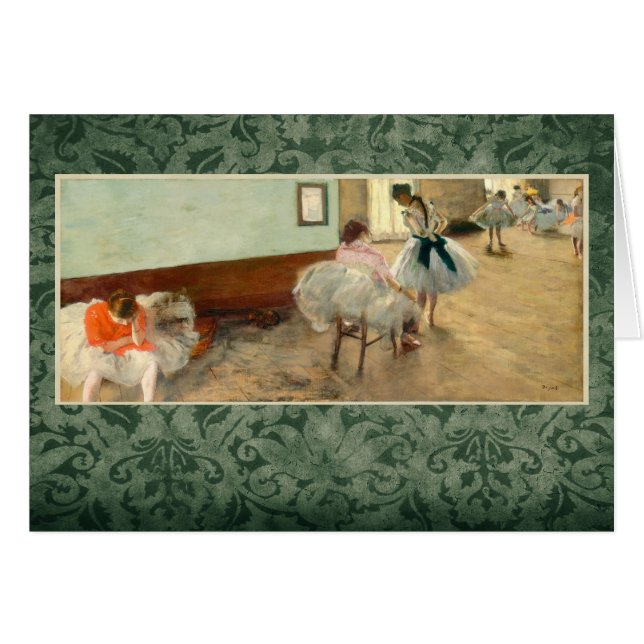 Degas "The Dance Lesson" (Front Horizontal)