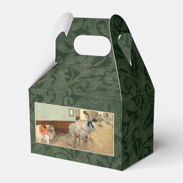 Degas "The Dance Lesson" Favor Box (Front Side)