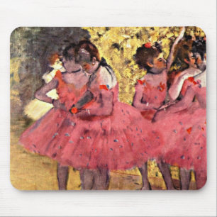 Degas: The Pink Dancers Mouse Pad