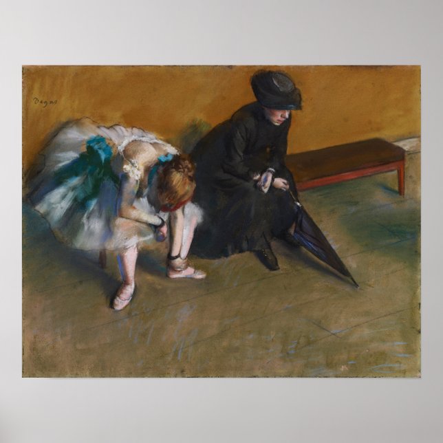 Degas - Waiting Poster (Front)