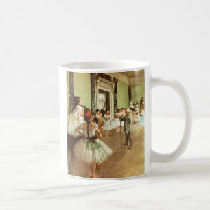 Dégazez la tasse de café de classe de danse