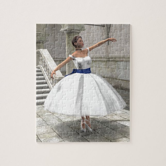 Dégazez le puzzle de ballerine (Vertical)