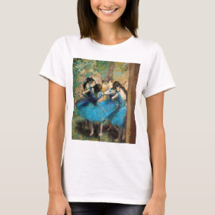 Dégazez le T-shirt bleu de danseurs