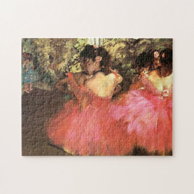 Dégazez les danseurs dans le puzzle rose (Horizontal)