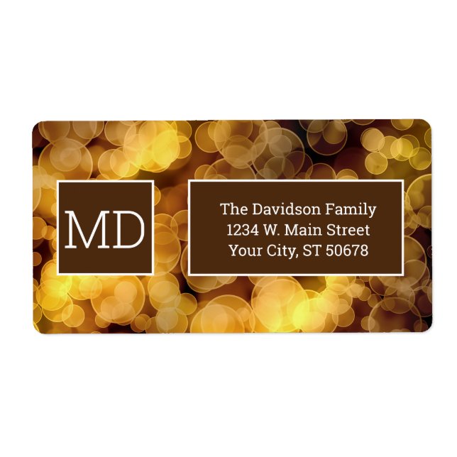 Dégradé Abstrait Bokeh (Devant)