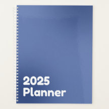 Dégradé bleu minimaliste 2025