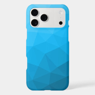 Dégradé de cyan bleu motif en maille géométrique T