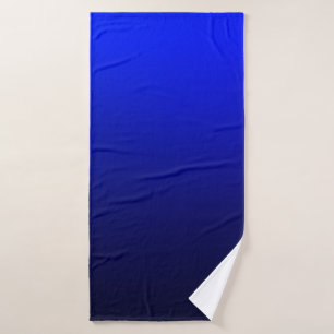 Dégradé de l'Ombre bleu de nuit de la marine noire
