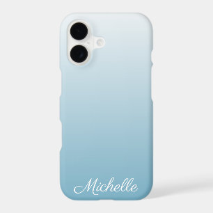 Dégradé ombré bleu ange personnalisé