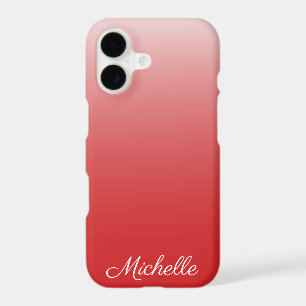 Dégradé ombré rouge personnalisé