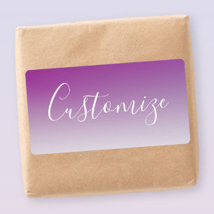 Dégradé ombré violet minimaliste moderne simple