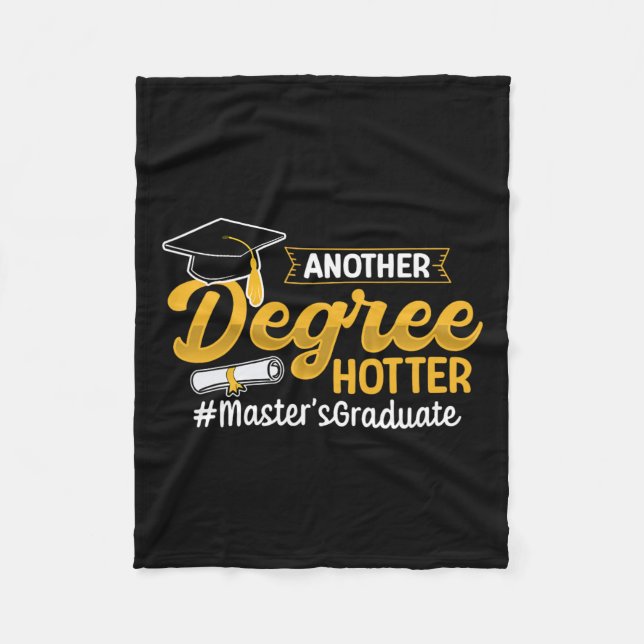 Degree Graduation Master’s Degree Mba  Fleece Blanket (Front)