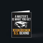 Degree Mba Masters Degree Graduation  Card<br><div class="desc">Degree Mba Masters Degree Graduation</div>