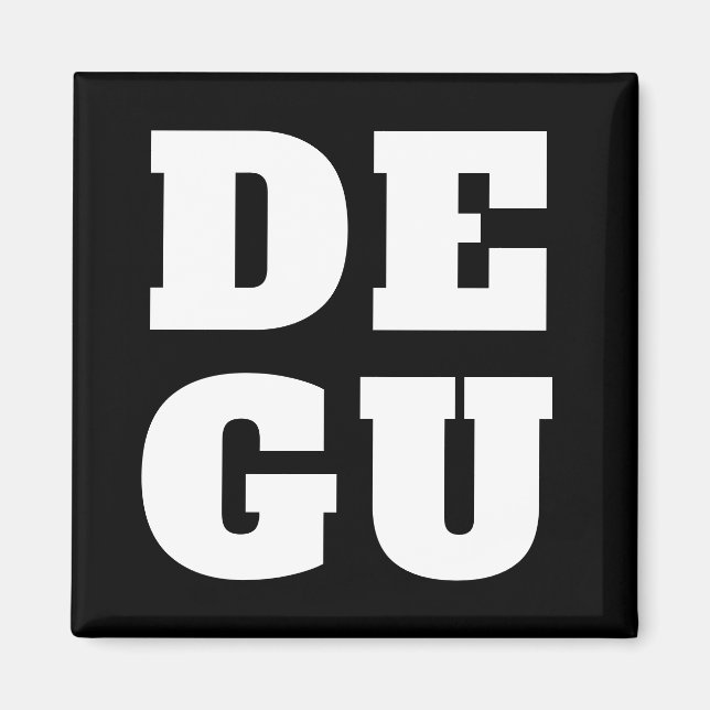 ⊿DEGU⊿ MAGNET (Front)