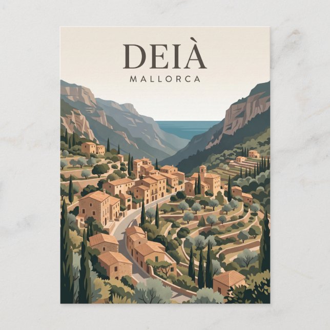 Deià Spain Postcard (Front)