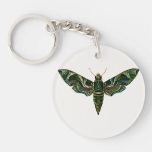 Deilephila Nerii - Oleander Hawk-Moth Keychain