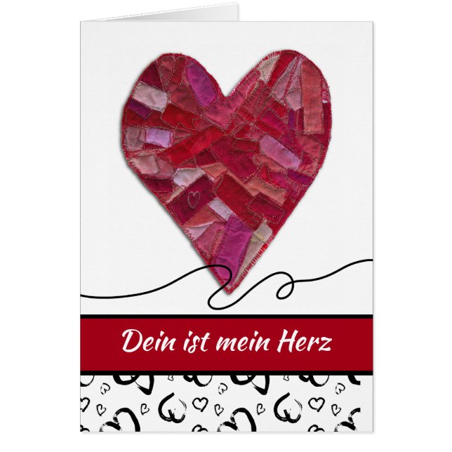Dein ist mein Herz Vous êtes mon coeur Amour allem (Devant)