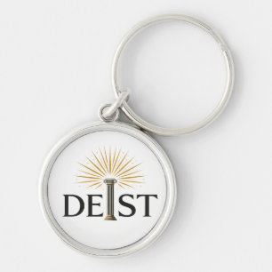 Deist - Deism Enlightenment Philosophy Keychain