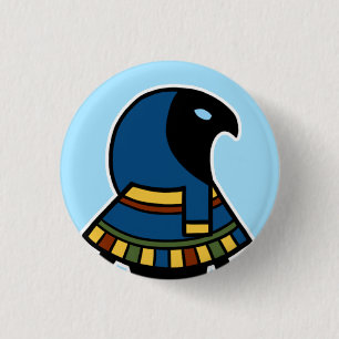 Deity :: Horus 1 Inch Round Button