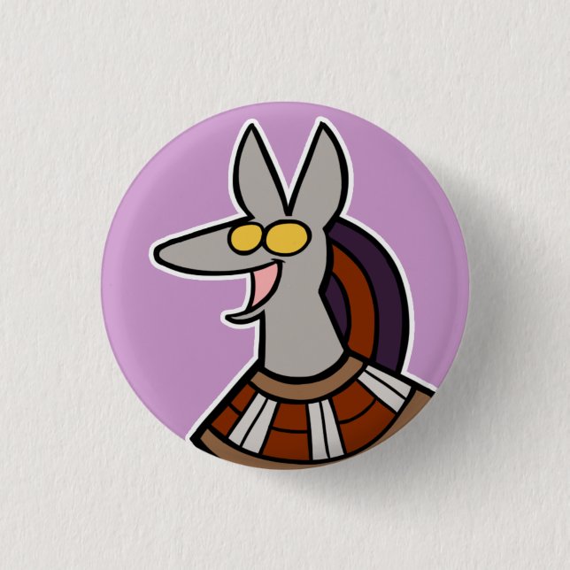 Deity :: Wepwawet 1 Inch Round Button (Front)