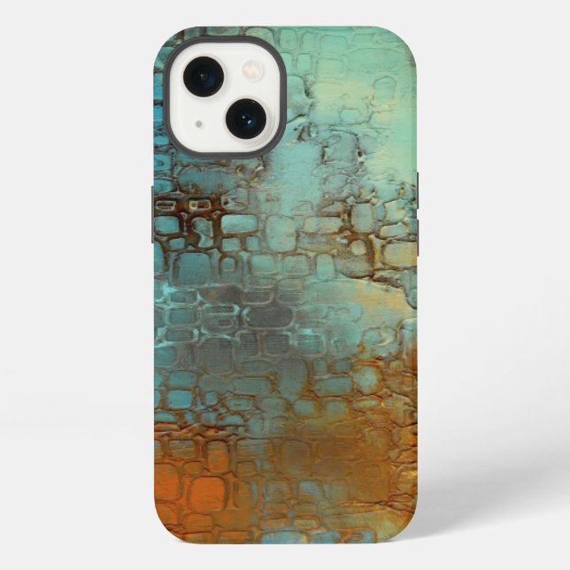 Deja Blue iPhone Case (Back)