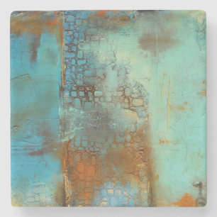 Deja Blue Stone Coaster