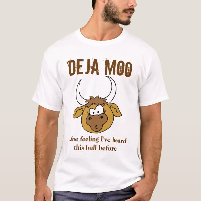 Deja Moo T-Shirt (Front)