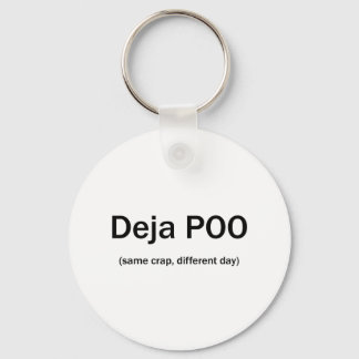 Deja Poo Keychain