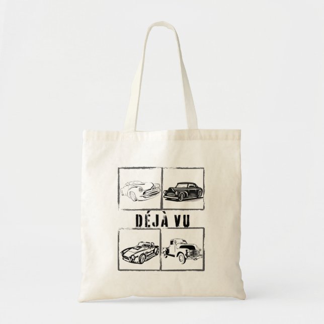 Déjà vu.w tote bag (Front)